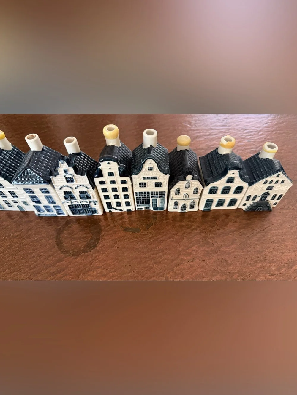 🏠🤍💙BOLS KLM delft blue canal house (set)